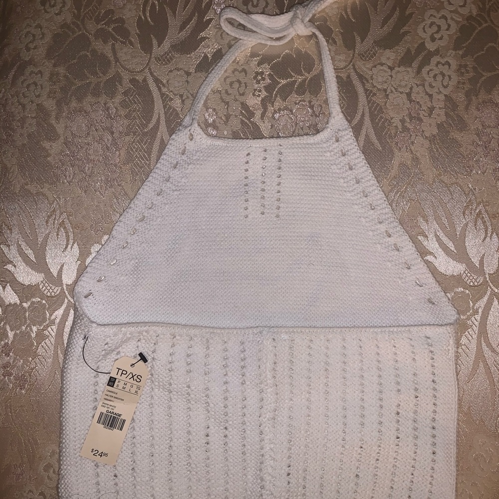 Garage Tie Halter Top - Picture 2 of 2